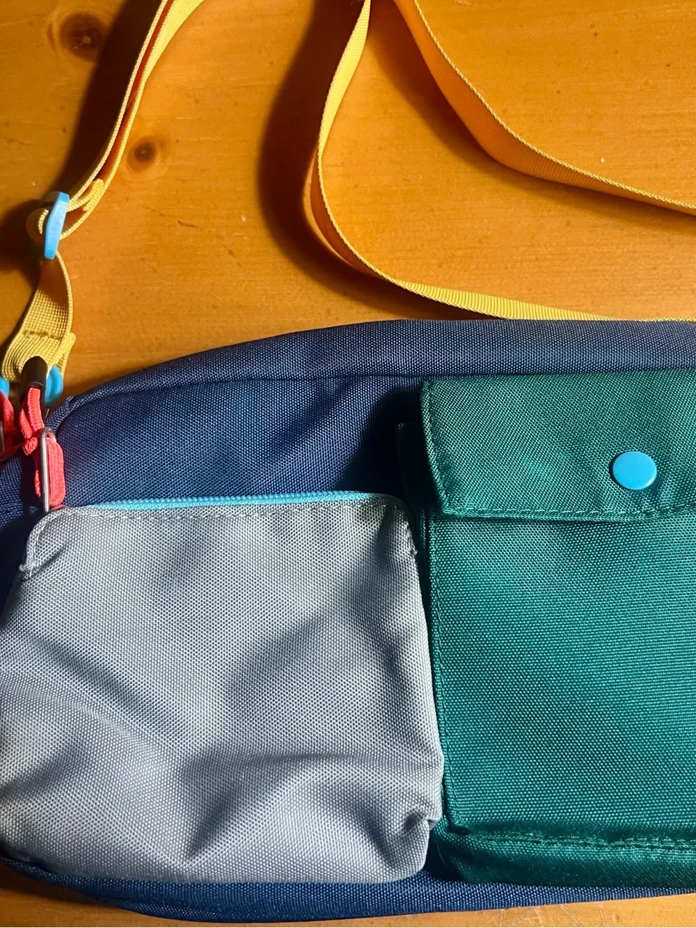 STATE Bags Kane Bike / Scooter Bag - Green / Navy Like New